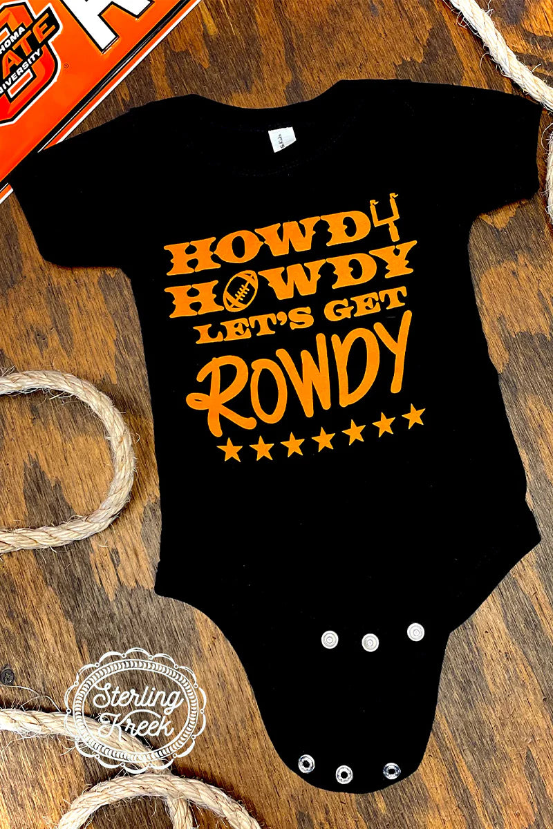 Howdy Howdy Baby Onesie