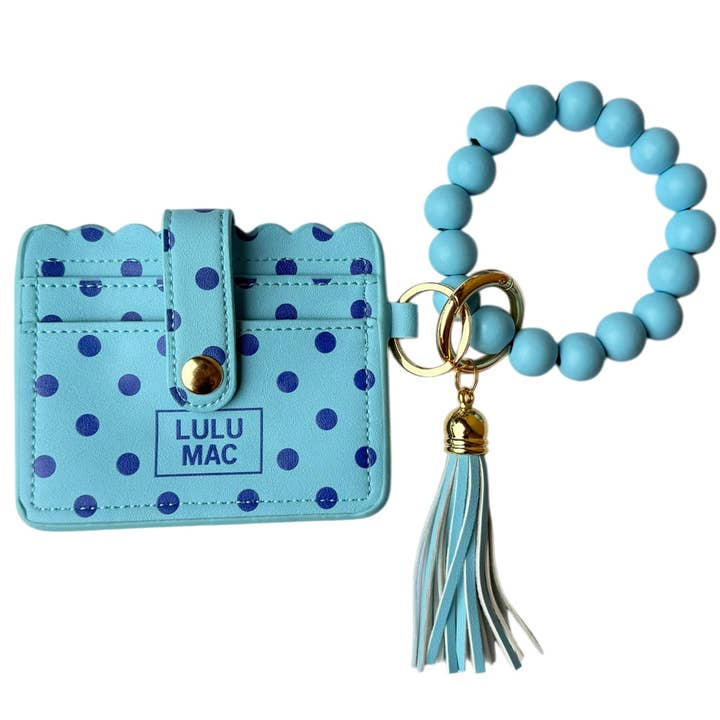 Lulu Beaded ID Wristlet