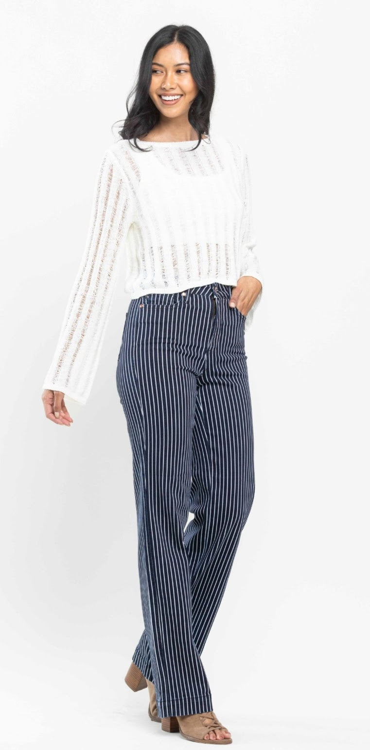 HW Tummy Control Striped Straight 88751