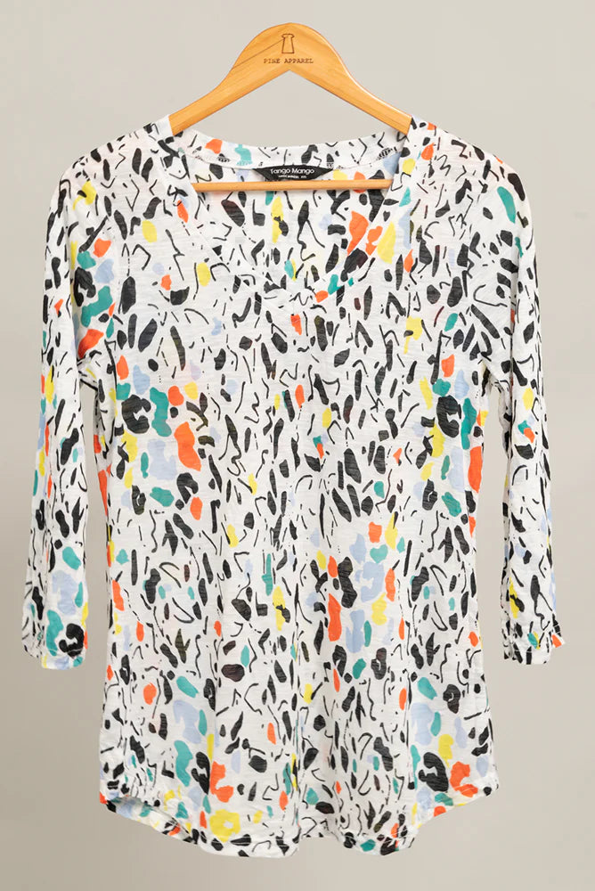 Confetti Burnout Tunic