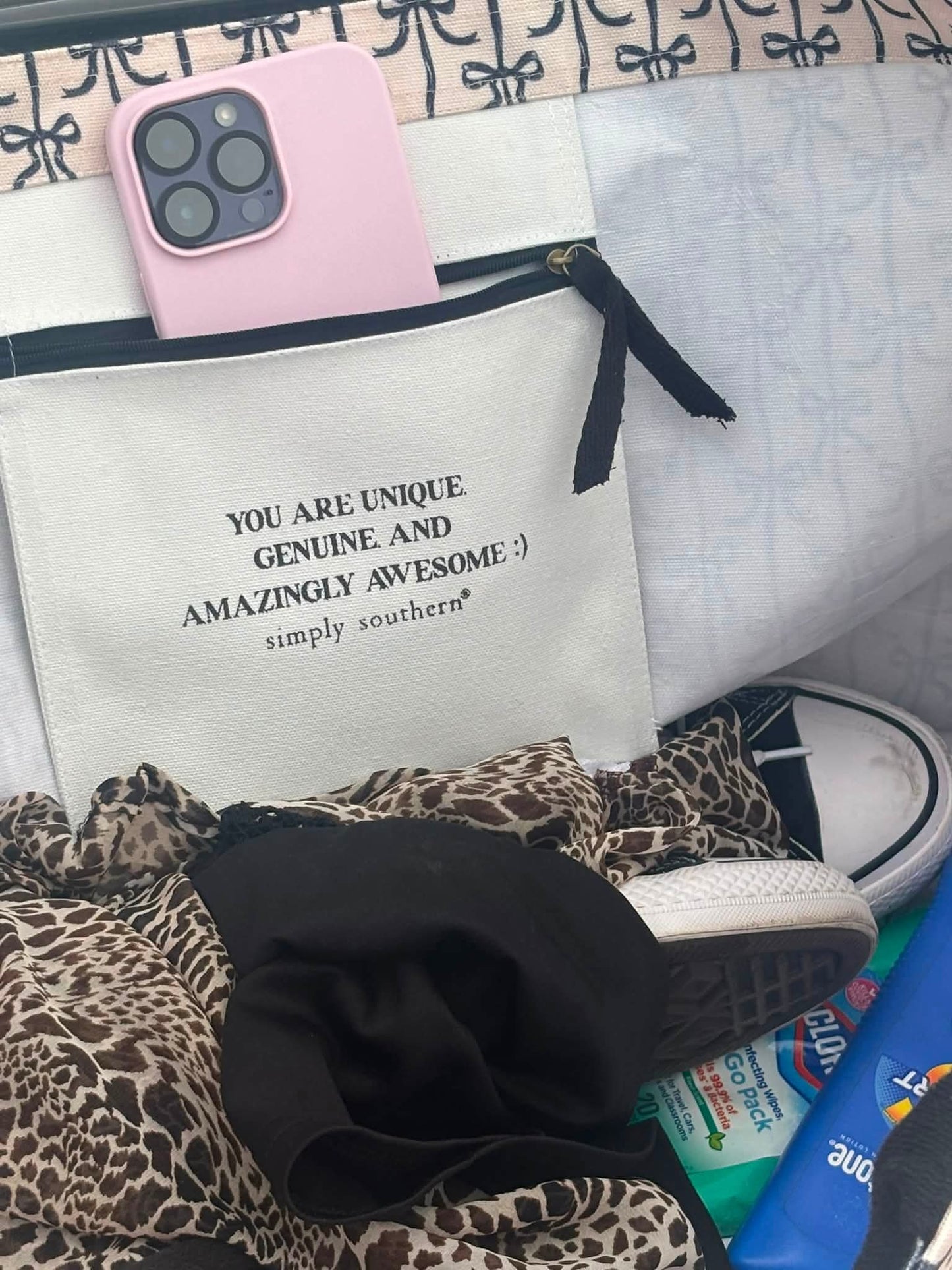 Simply Bow Tote Bag