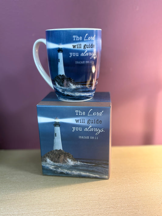 The Lord Will Guide You Always Mug