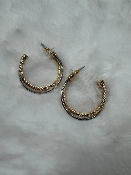 Twisted Beauty Hoops