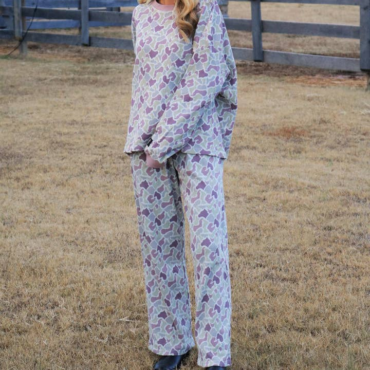 Lulu Mac Waffle Pants