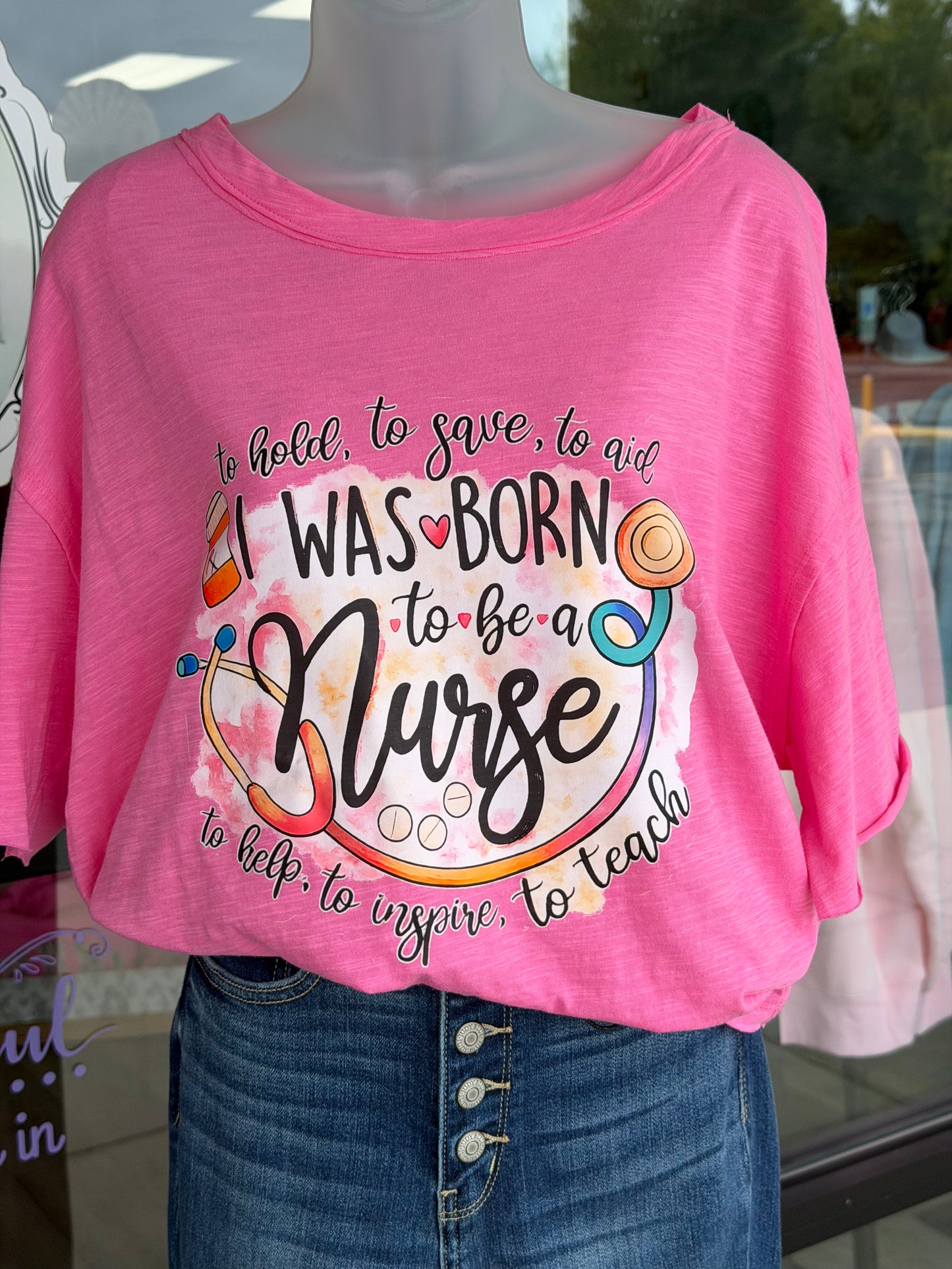 Born To Be A Nurse Tee