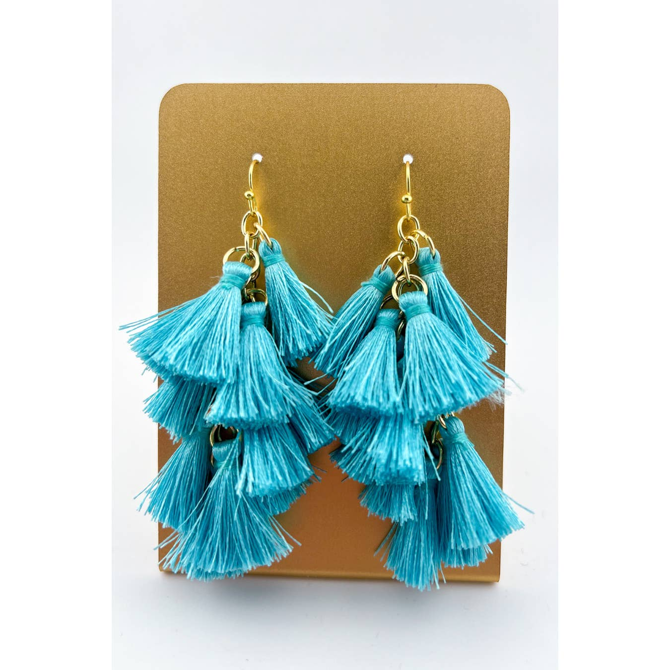 Bella Tiered Tassel Earrings