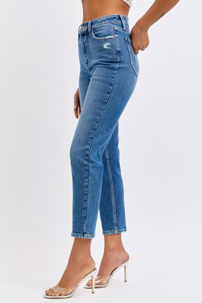 The Classic Mom Crop Jean