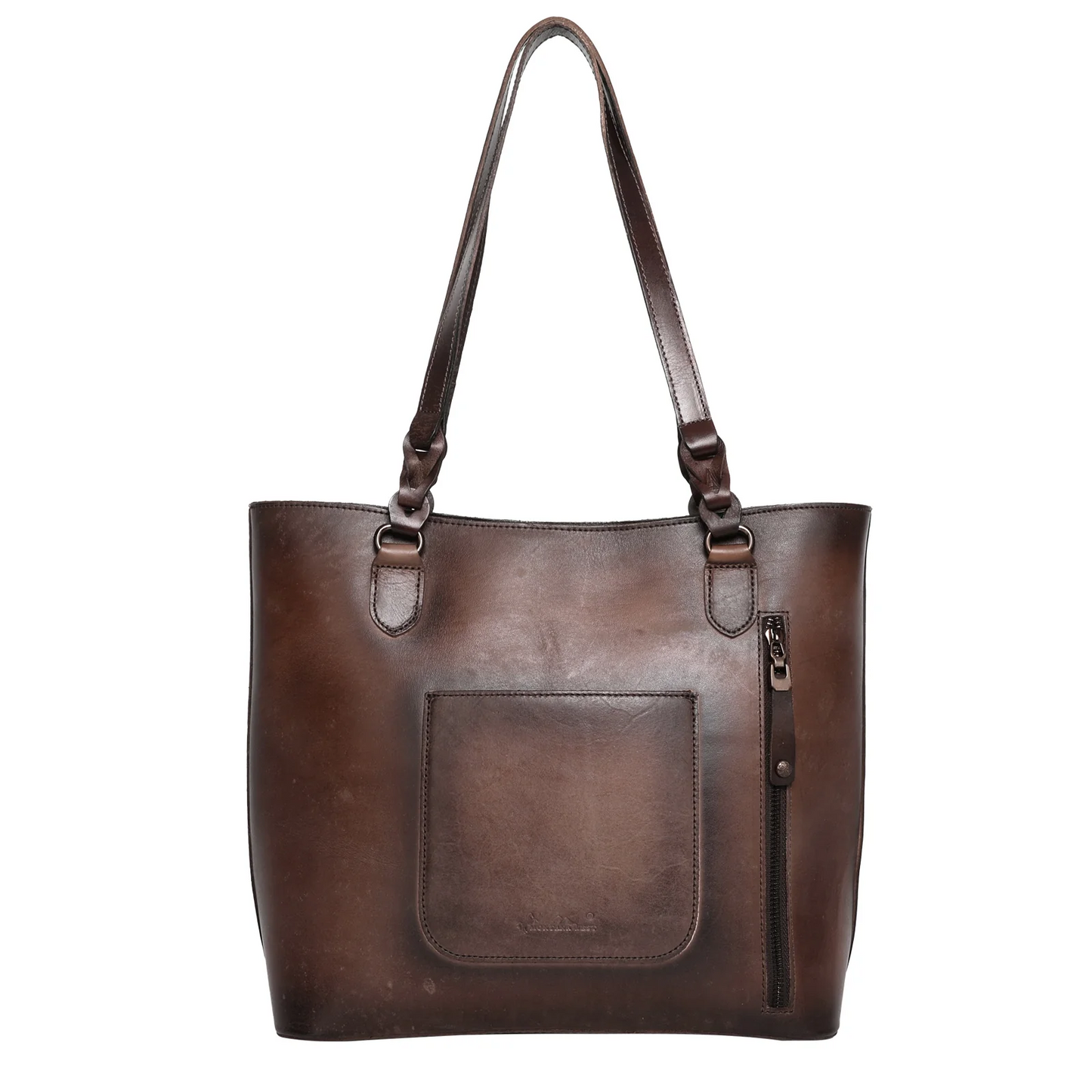 Montana West Genuine Leather Tote