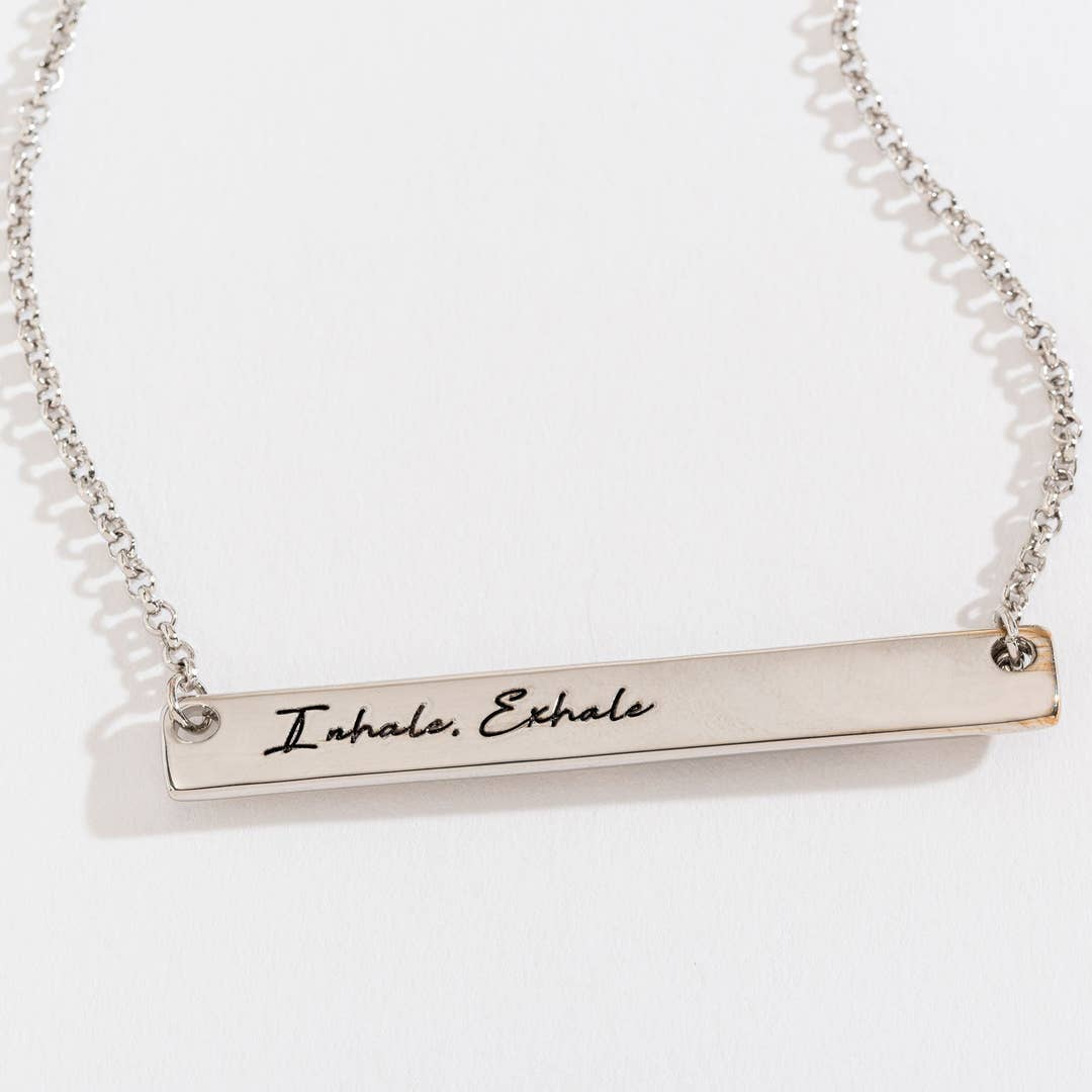 Breathe Bar Necklace