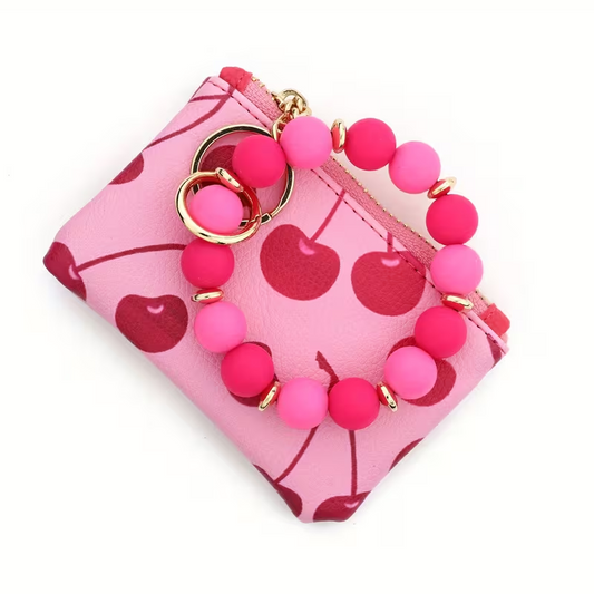 Bangle Keychain With Pouch