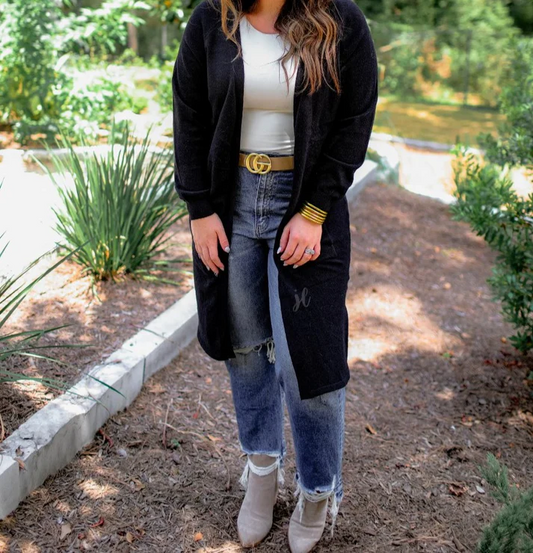 On The Go Pocket Cardigan