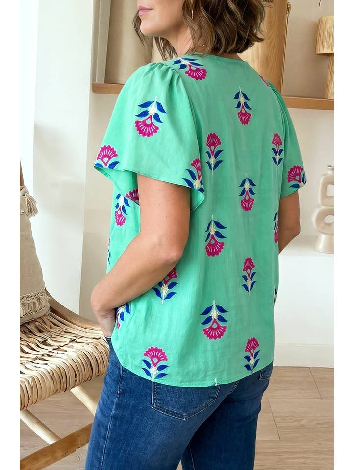 Abstract Tulip Top