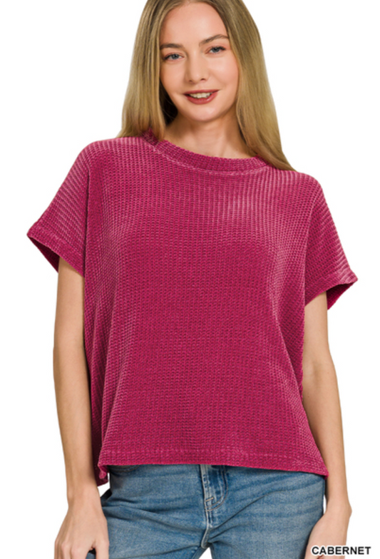 Chenille Chill Knit Sweater