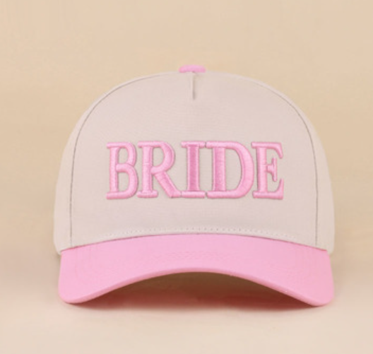 Bride Embroidered Cap