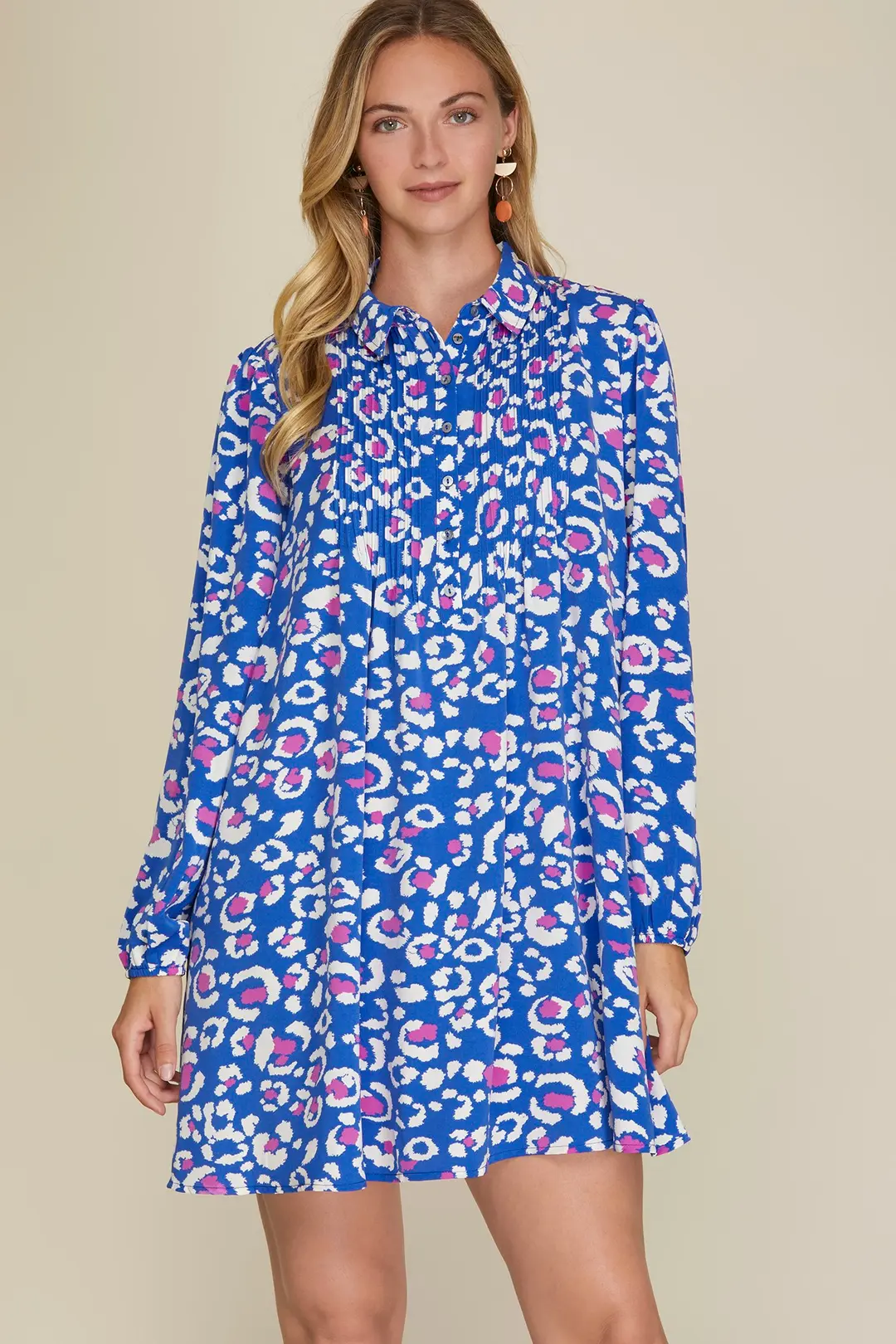 Pretty Pintuck Dress