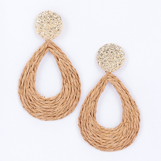 Metal & Paper Earrings