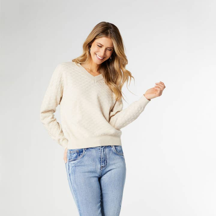 Melanie V Neck Sweater