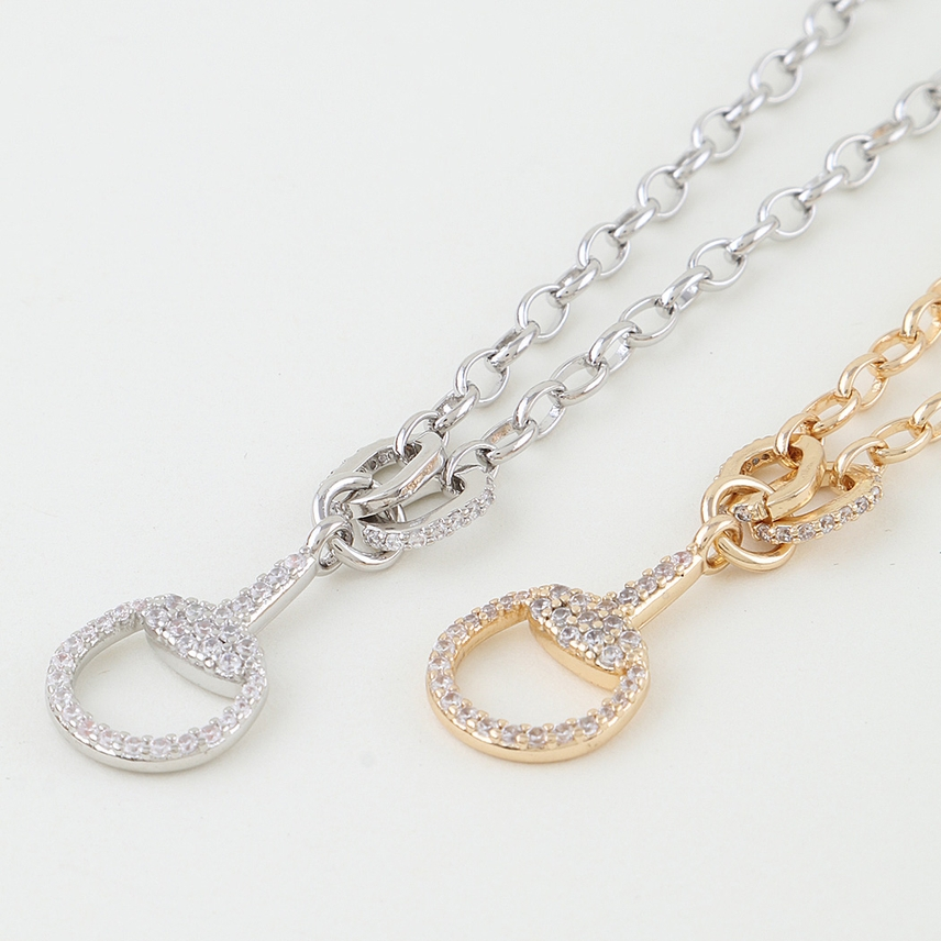 Bejeweled Equestrian Necklace