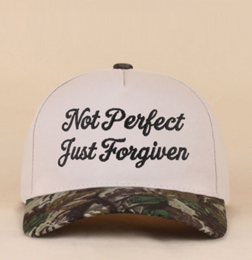 Not Perfect hat