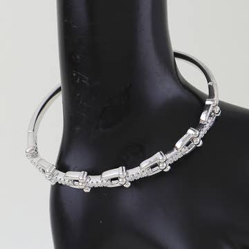 Bejeweled Horseshoe Bracelet