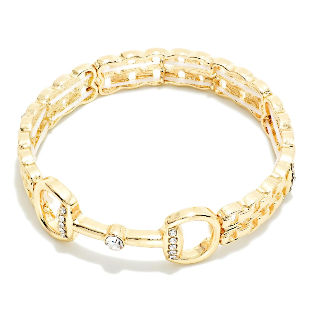 Chain Link Stretch Bracelet