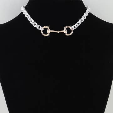 Horseshoe Pendant Necklace