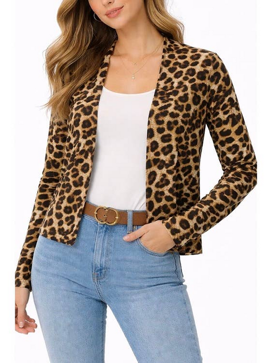 A Touch Of Leopard Cardigan