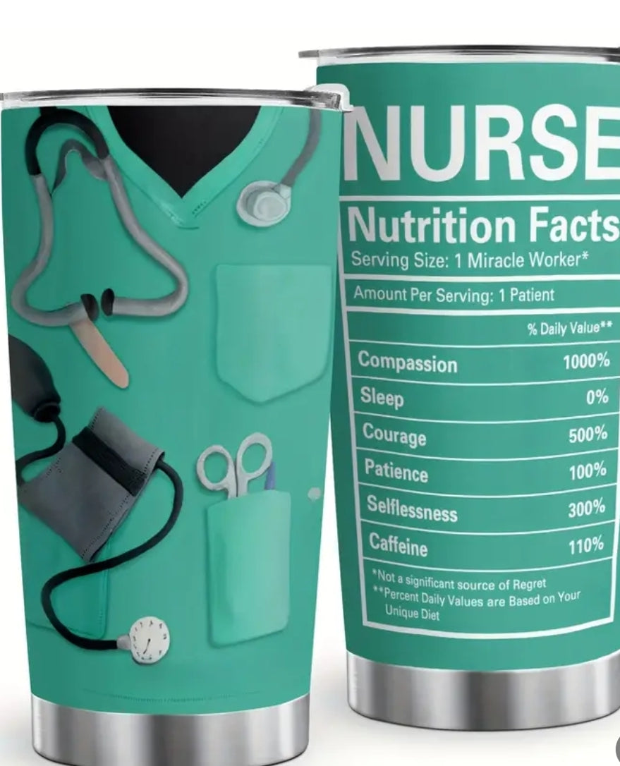 20oz Nurse Tumbler