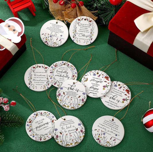 Scripture Ornaments