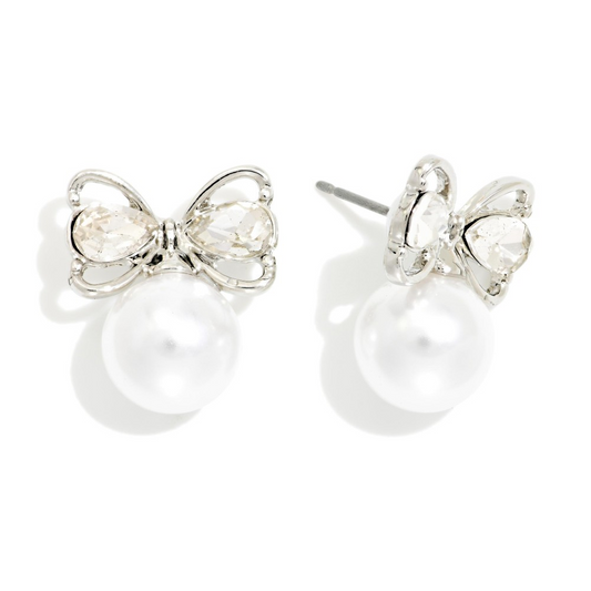 Pearl Drop Studs