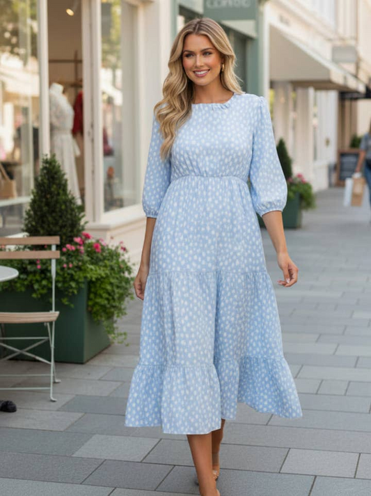Effortless Elegance Midi Dress