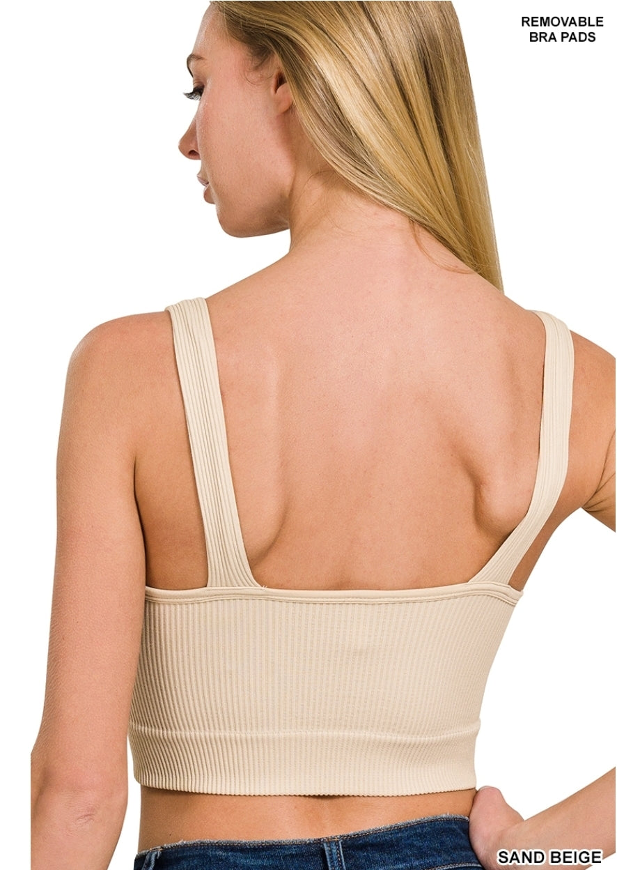 Cropped Padded Bralette