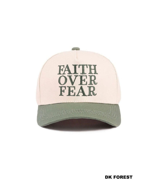 Faith Over Fear Trucker Hat