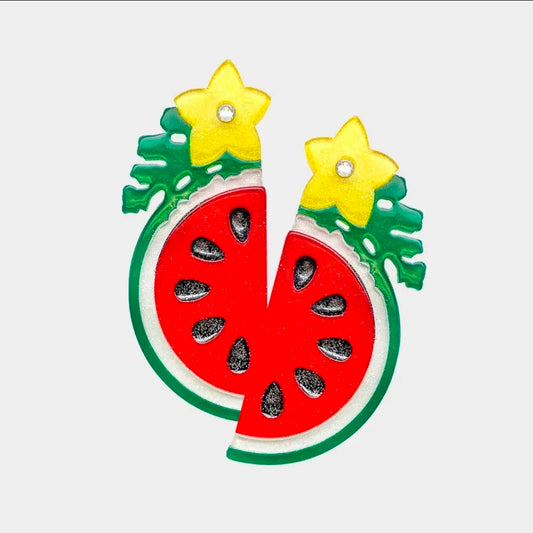 Watermelon Earrings