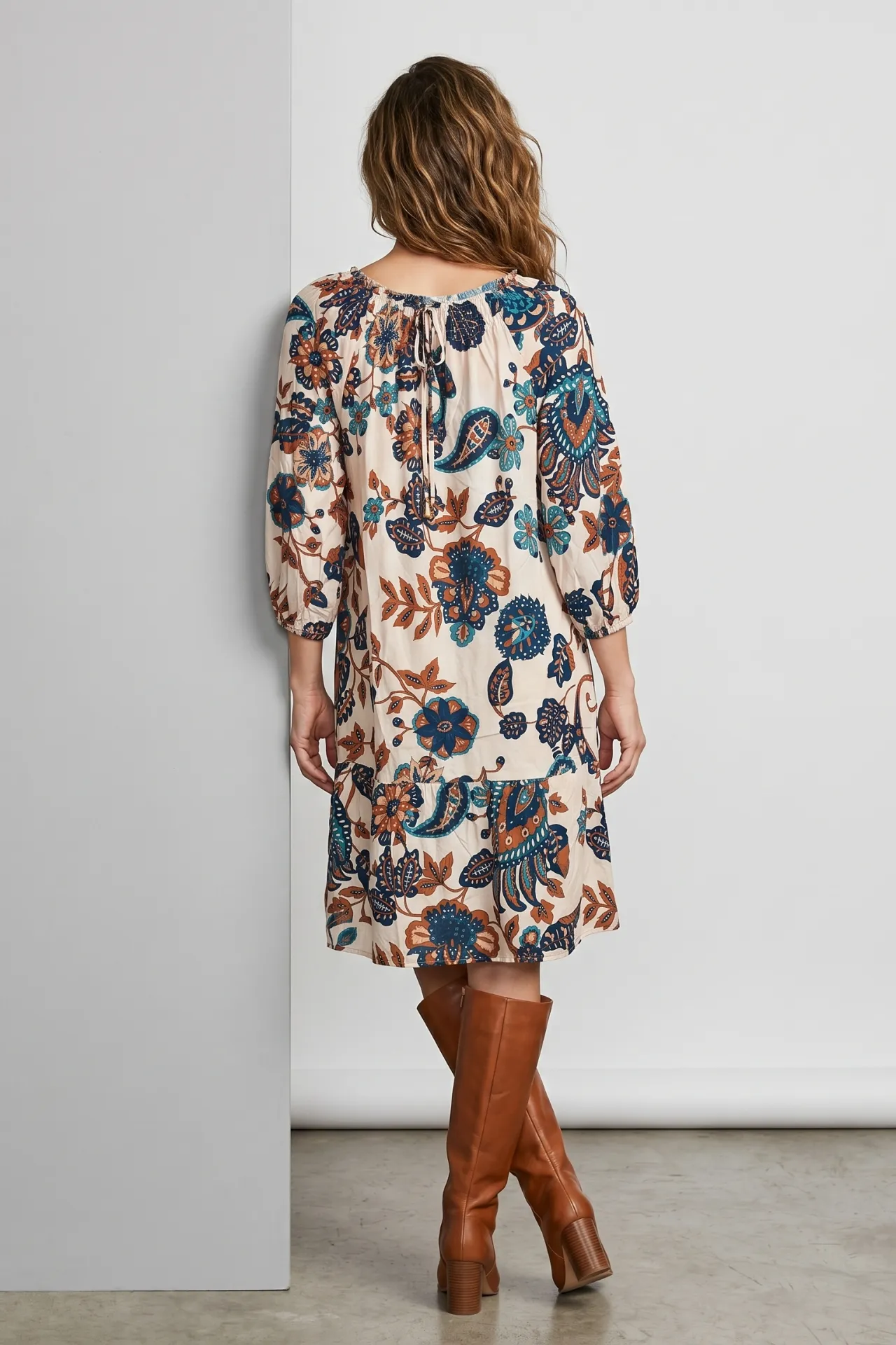 Bohemian Paisley Dress