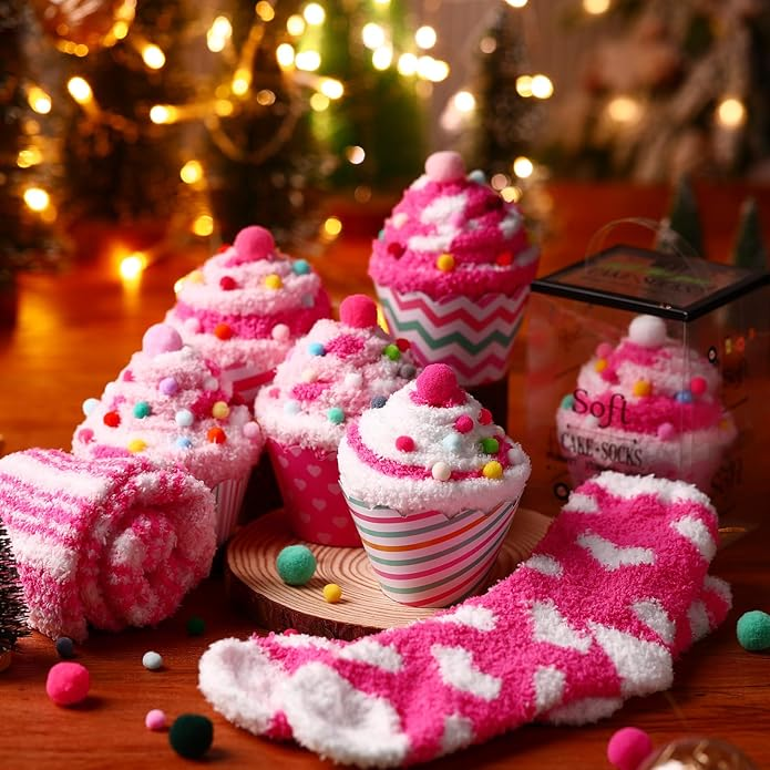 Cozy Cupcake Socks