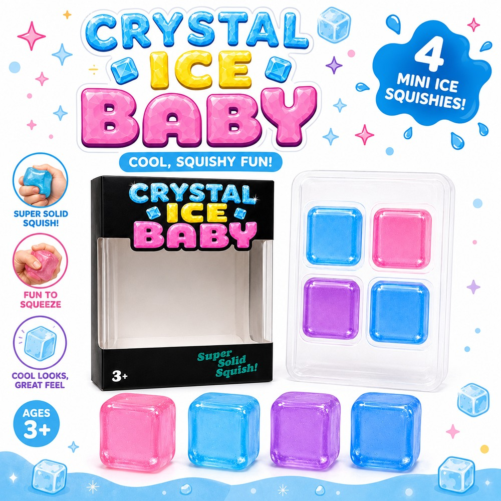 Nice Ice Cube Squishy Set