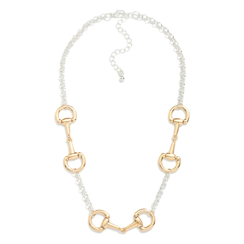 Horsebit Station Necklace