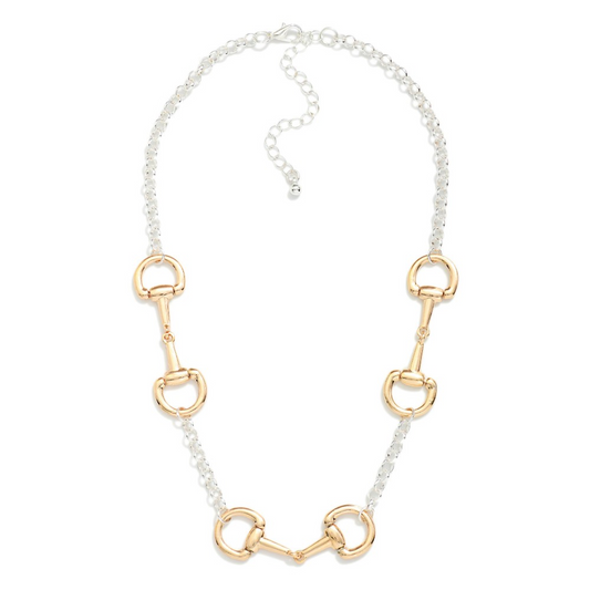 Horsebit Station Necklace