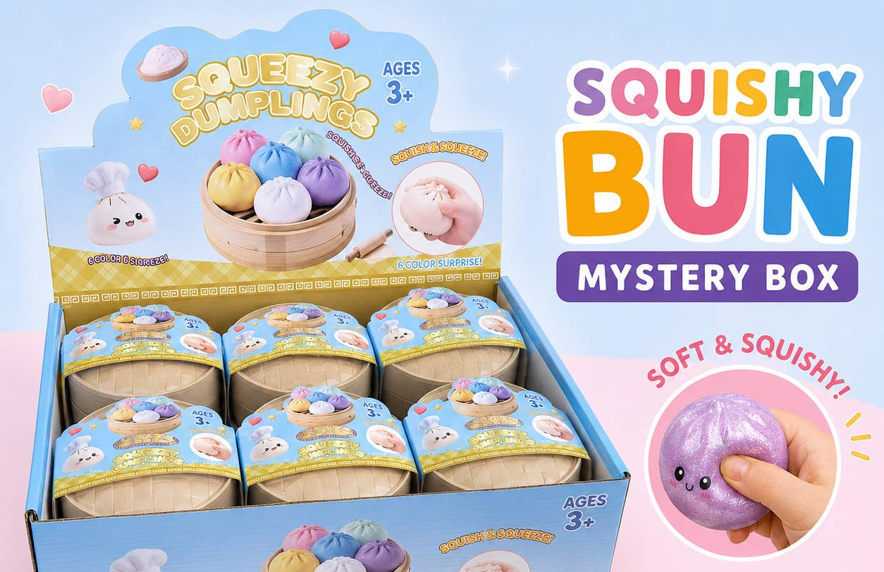 Dumpling Squishy Toy