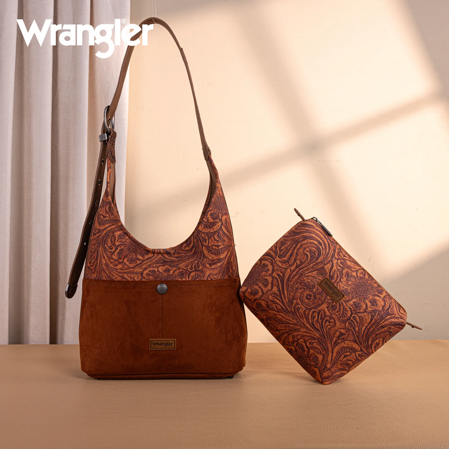 Wrangler Vintage Floral Hobo