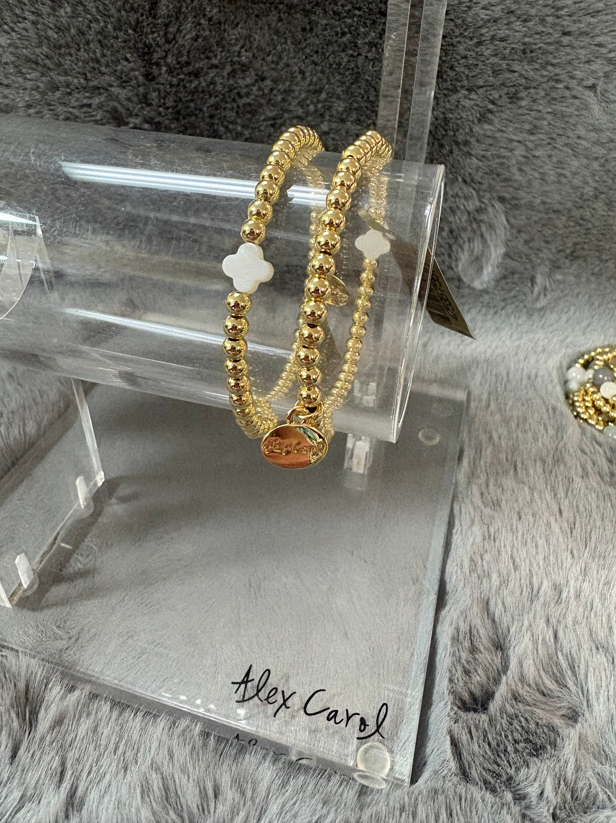 Alex Carol Shell Bead Bracelets