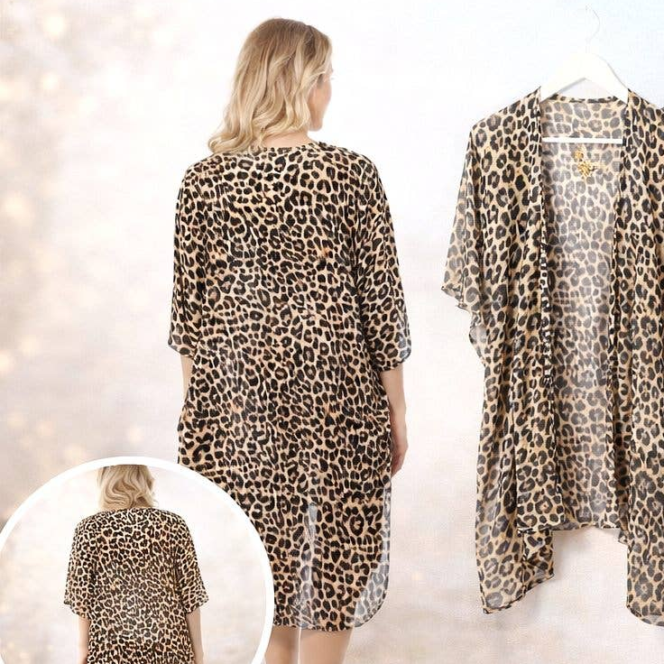 Leopard Kimono