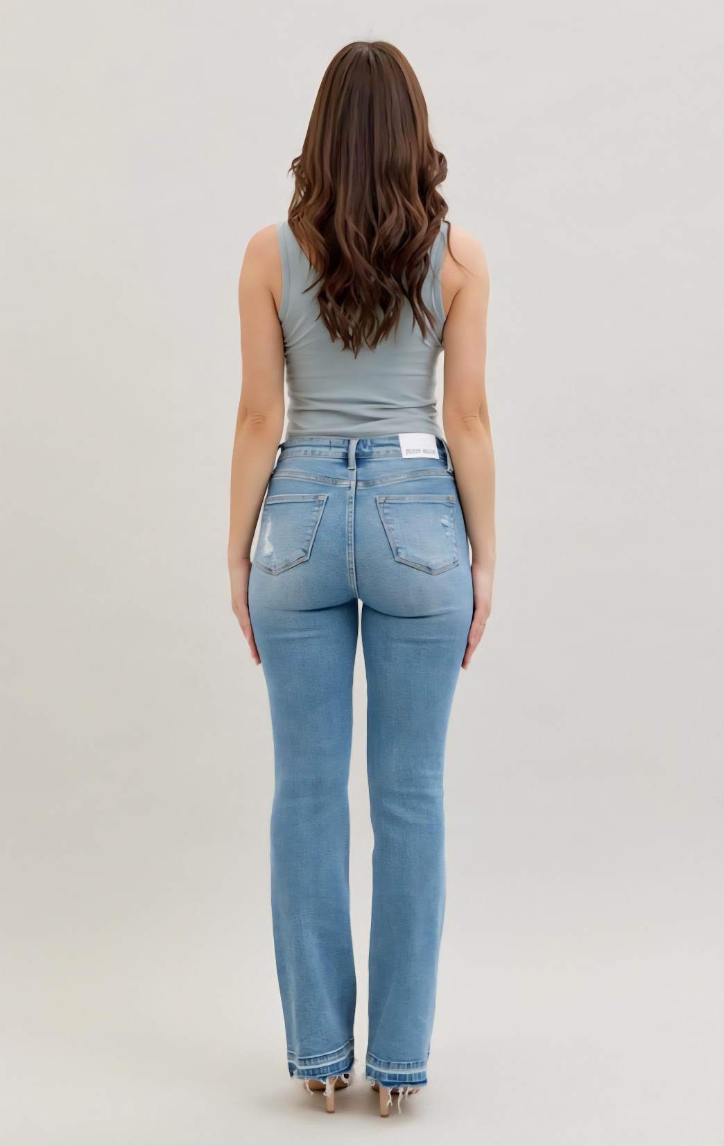 Destroy & Released Hem Bootcut 88632