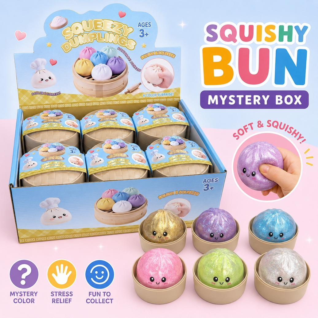 Dumpling Squishy Toy