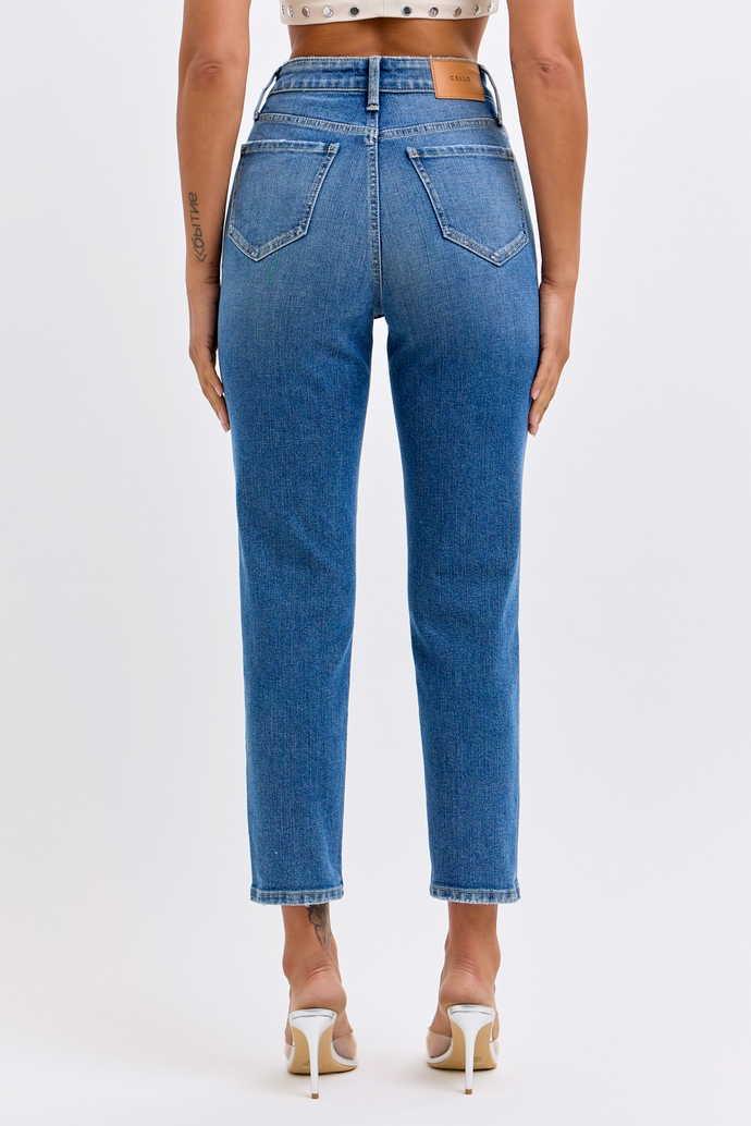 The Classic Mom Crop Jean