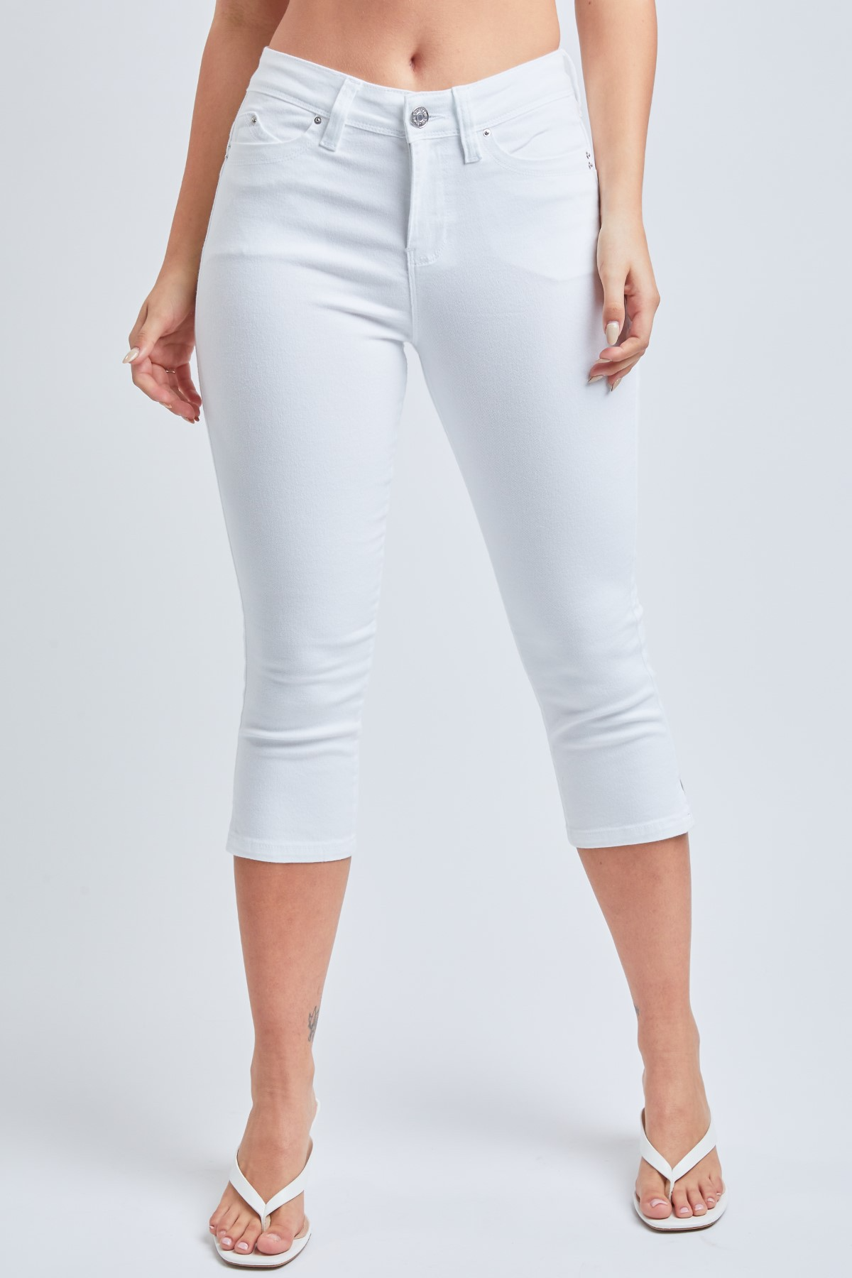 WannaBettaButt Side Slit Capri