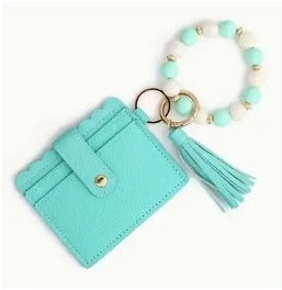 Bangle Keychain With Card Holder