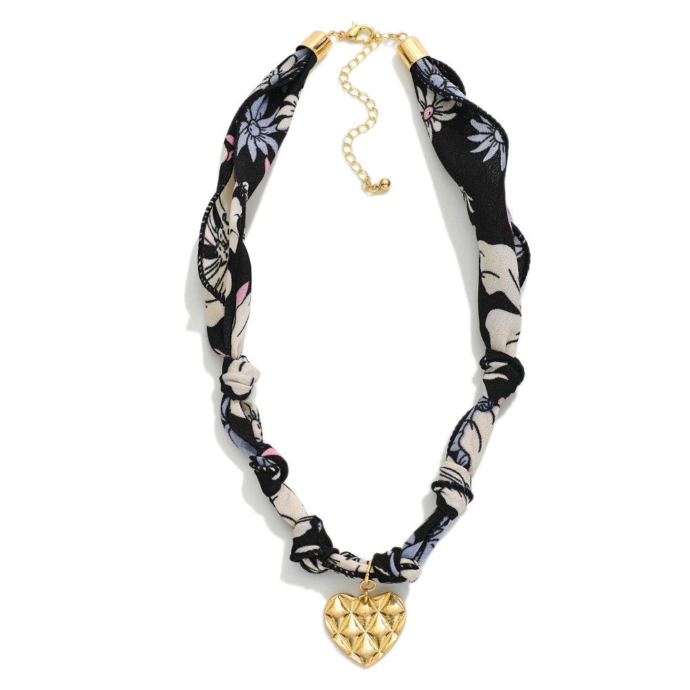 Scarf Charm Necklace