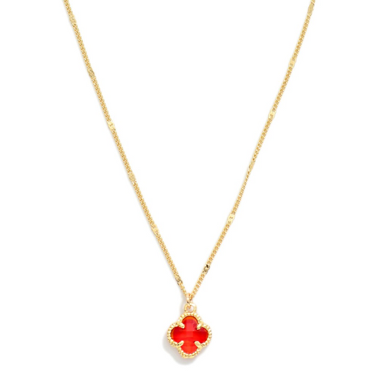 Glass Clover Pendant